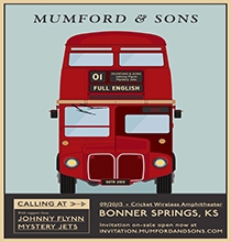Mumford & Sons - RESCHEDULED FOR SEPTEMBER 20th
